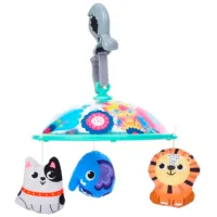 Carusel pentru pătuc Hola Toys Animals E298 0+ / Multicolor photo 3