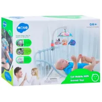 Carusel pentru pătuc Hola Toys Animals E298 0+ / Multicolor photo 4