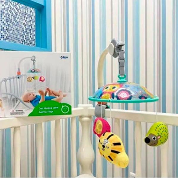 Карусель для кроватки Hola Toys Animals E298  0+ / Разноцветный photo 5