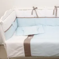 Lenjerie de pat pentru copii PernaMea Renaissance (101641/5) Bumbac/ Blue White