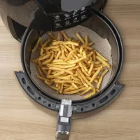 Formă de copt Xavax Round Air Fryer Paper Hârtie photo 2