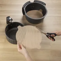 Formă de copt Xavax Round Air Fryer Paper Hârtie photo 4