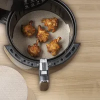 Formă de copt Xavax Round Air Fryer Paper Hârtie photo 5