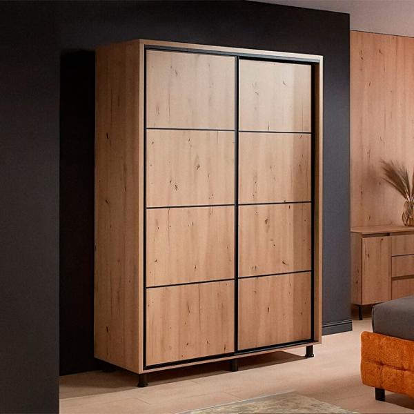 Dulap Ambianta Torino 120 x 58 x 224 / DSP / Artisan Oak photo 2 Dulap Ambianta Torino 120 x 58 x 224 / DSP / Artisan Oak photo 2