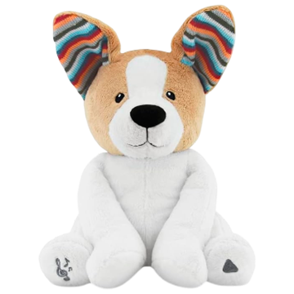 Интерактивная игрушка Zazu Danny Peek-a-boo Soft Toy  0+ / Белый photo 1