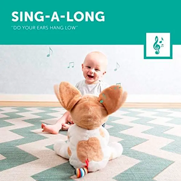 Интерактивная игрушка Zazu Danny Peek-a-boo Soft Toy  0+ / Белый photo 4