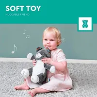 Интерактивная игрушка Zazu Chloe Clapping Soft Toy 0+ / Серый photo 5