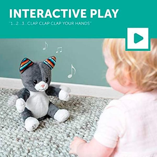 Интерактивная игрушка Zazu Chloe Clapping Soft Toy  0+ / Серый photo 7