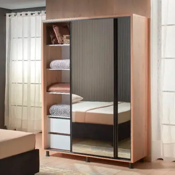 Шкаф Ambianta Havana 160 x 58см x 224 / ДСП / Дуб артисан photo 4