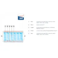 Ортопедический матрас Mobicasa Super Clasic 120 x 200 см Высота матраса: 21 см photo 8