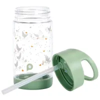 Sticluță cu pai Premaman Ferma 0.4l / Plastic / Green photo 5