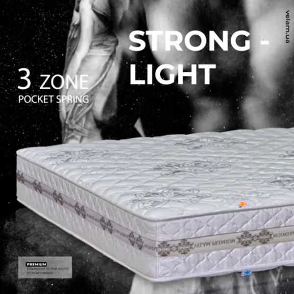 Ортопедический матрас Mobicasa Strong Light 180 x 200 см Высота матраса: 24 см photo 6 Ортопедический матрас Mobicasa Strong Light 180 x 200 см Высота матраса: 24 см photo 6