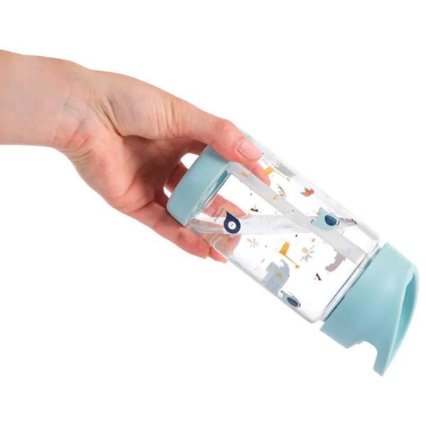 Sticluță cu pai Premaman Savanna 0.4l 4 ani / Plastic / Blue photo 4