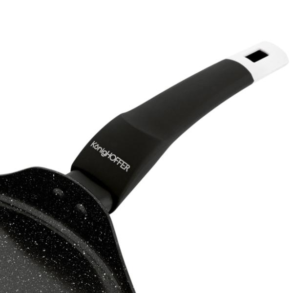 Сковорода Konighoffer Kingstone 401012 Для блинов / 26 см / Черный photo 3