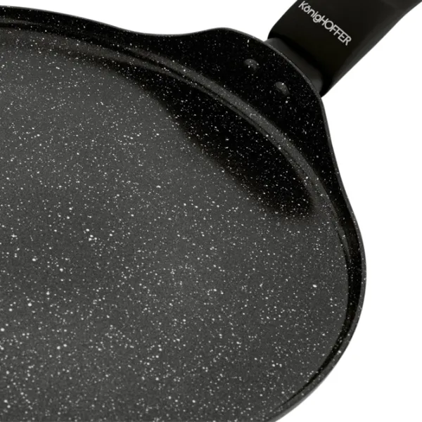 Сковорода Konighoffer Kingstone 401012 Для блинов / 26 см / Черный photo 7