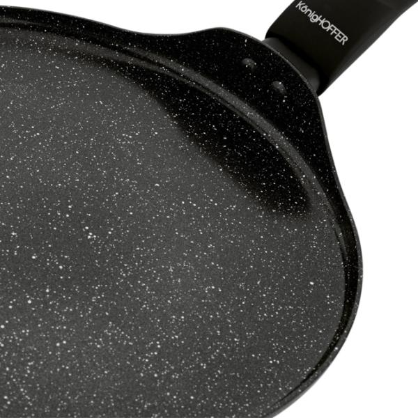 Сковорода Konighoffer Kingstone 401012 Для блинов / 26 см / Черный photo 7
