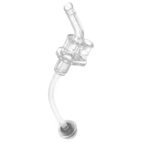 Pai de rezervă Akuku A0462 9 luni / Silicon / Transparent photo 2