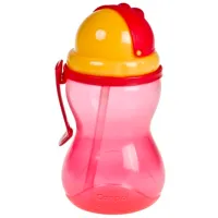 Бутылочка с соломинкой Canpol Babies 56/113 0.37л 12 месяцев / Пластик / Разноцветный photo 3