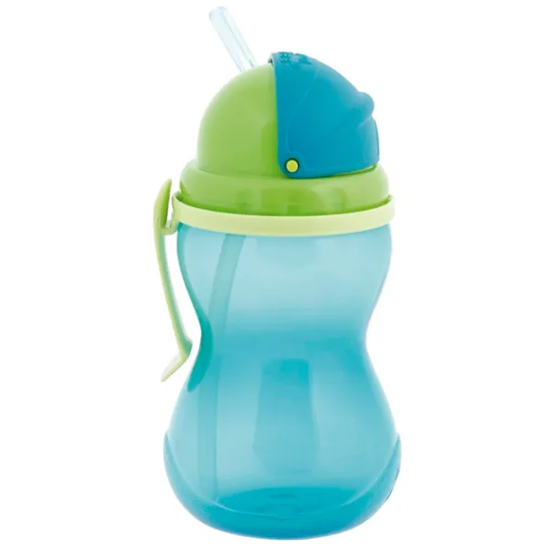 Sticluță cu pai Canpol Babies 56/113 0.37l 12 luni / Plastic / Multicolor photo 4