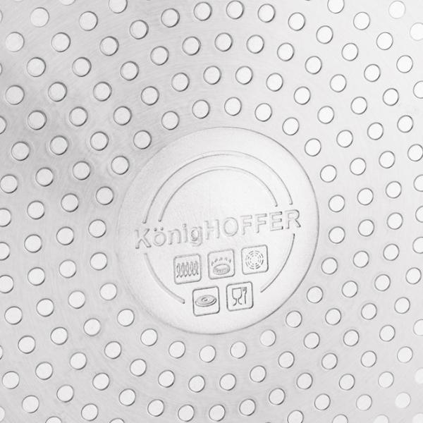 Сковорода Konighoffer Greys Marble 453479  Универсальная / 28 см / Серый photo 3