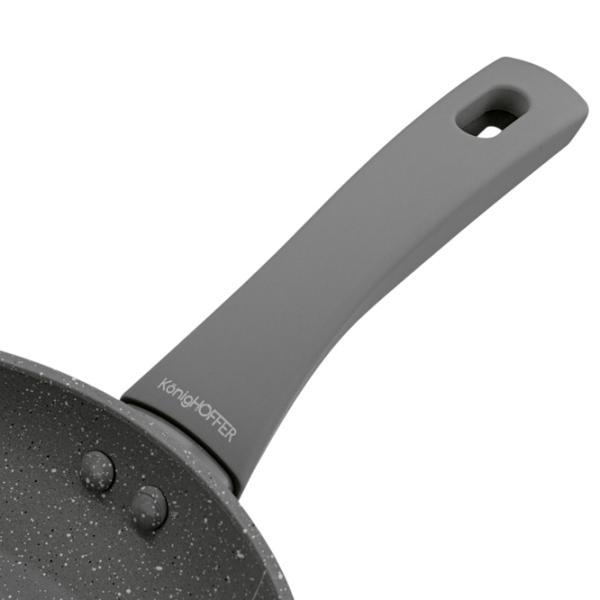 Сковорода Konighoffer Greys Marble 453479  Универсальная / 28 см / Серый photo 7