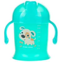 Sticluță Canpol Babies Bunny & Company 0.2l 12 luni / Silicon / Multicolor photo 4