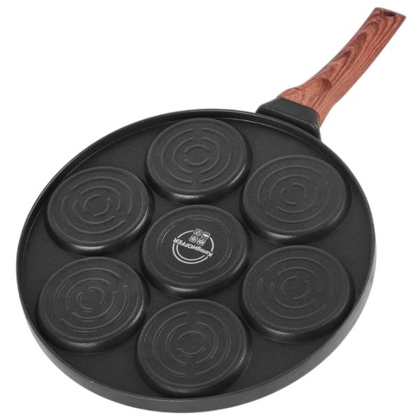 Сковорода Konighoffer 553638 Для панкейков / 26.5 cм / Черный photo 4