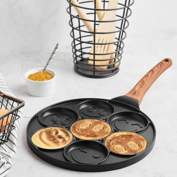 Сковорода Konighoffer 553638 Для панкейков / 26.5 cм / Черный photo 8