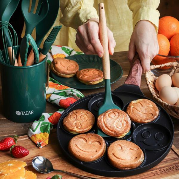 Сковорода Konighoffer 553638 Для панкейков / 26.5 cм / Черный photo 9