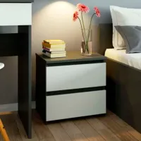 Тумбочки Akord CL2 2SZ 40 x x 35см / ЛДСП / Серый photo 3