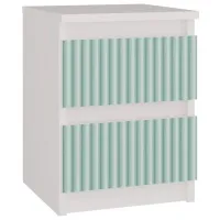 Noptiere TopEshop Malwa M2 40 x 30 x 30 / PAL / White