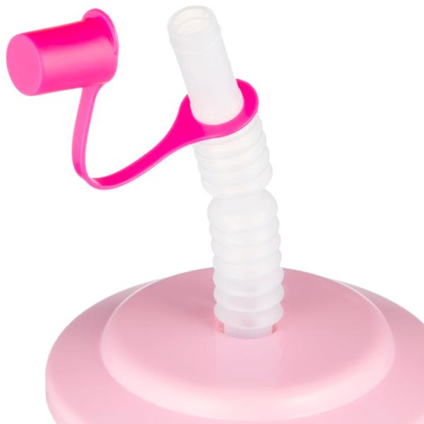 Sticluță cu pai Canpol Babies 4/112 0.32l 1 an / Plastic / Multicolor photo 3