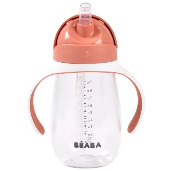 Бутылочка с соломинкой Beaba Terracotta 0.3л 8 месяцев / Тритан / Коричневый photo 2
