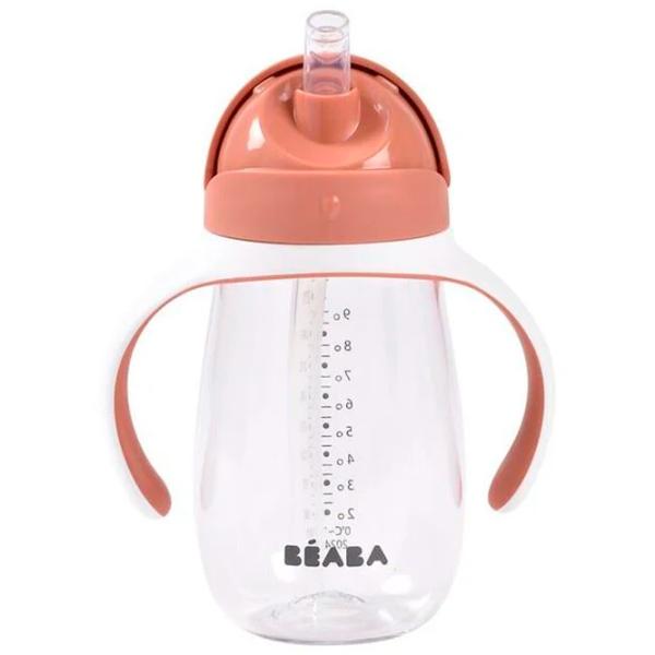 Бутылочка с соломинкой Beaba Terracotta 0.3л 8 месяцев / Тритан / Коричневый photo 2