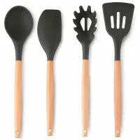 Set tacâmuri Tadar Silico Pemi Silicon / Black photo 3