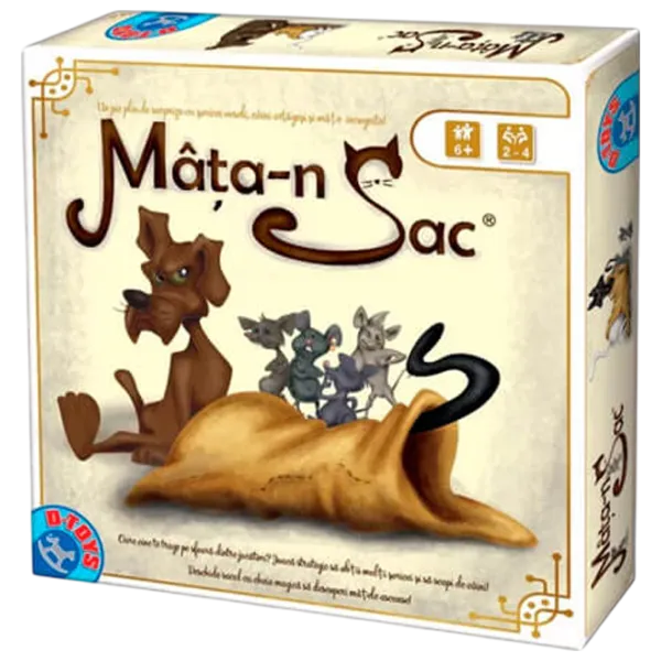Joc de masă D-TOYS Mâța în sac 6+/ Strategie photo 1