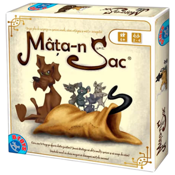 Joc de masă D-TOYS Mâța în sac 6+/ Strategie photo 1