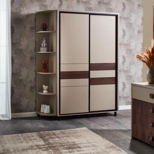 Шкаф Ambianta Cristal 200 x 58см x 224 / ДСП / Fungo photo 2 Шкаф Ambianta Cristal 200 x 58см x 224 / ДСП / Fungo photo 2