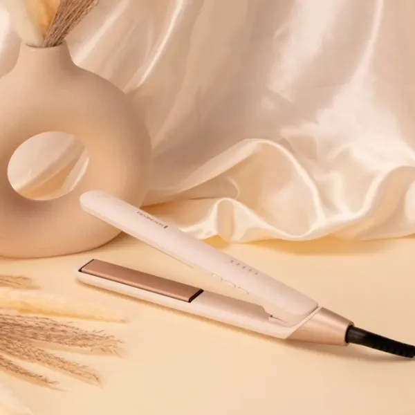 Placă de îndreptat părul Remington S4740 52 W / Beige White photo 7