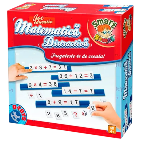 Joc educativ D-TOYS Matematică distractivă 3+/ Dezvoltare photo 1