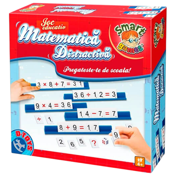 Joc educativ D-TOYS Matematică distractivă 3+/ Dezvoltare photo 1
