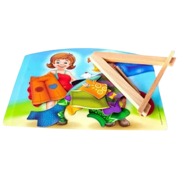 Joc de masă D-TOYS Îmbrăcăm păpușa Classic 2+/ Dezvoltare photo 2