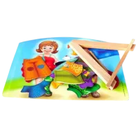 Joc de masă D-TOYS Îmbrăcăm păpușa Classic 2+/ Dezvoltare photo 2