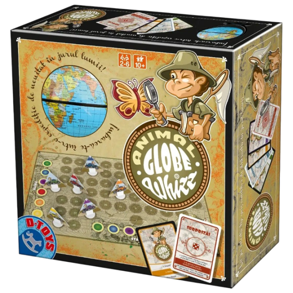 Joc de masă D-TOYS Animal Globe Whizz 10+/ Dezvoltare photo 1