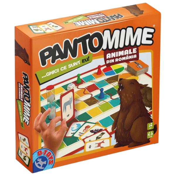 Joc de masă D-TOYS Pantomima animală din România 4+/ Dezvoltare photo 1