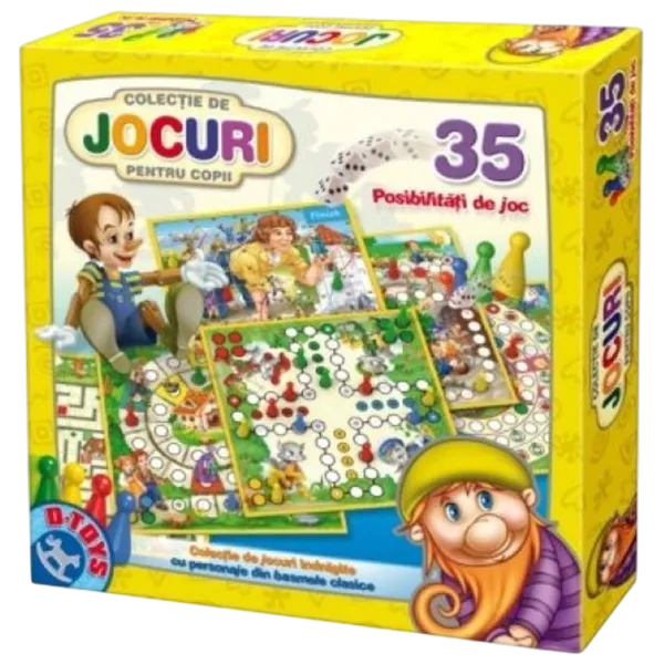 Joc de masă D-TOYS Collection of 35 games 5+/ Strategie photo 1