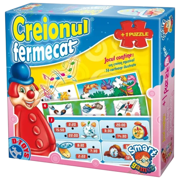 Joc de masă D-TOYS Creionul Fermecat+ Puzzle 4+/ Dezvoltare photo 1
