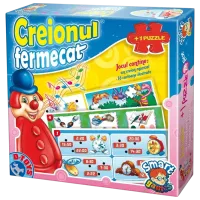 Joc de masă D-TOYS Creionul Fermecat+ Puzzle 4+/ Dezvoltare