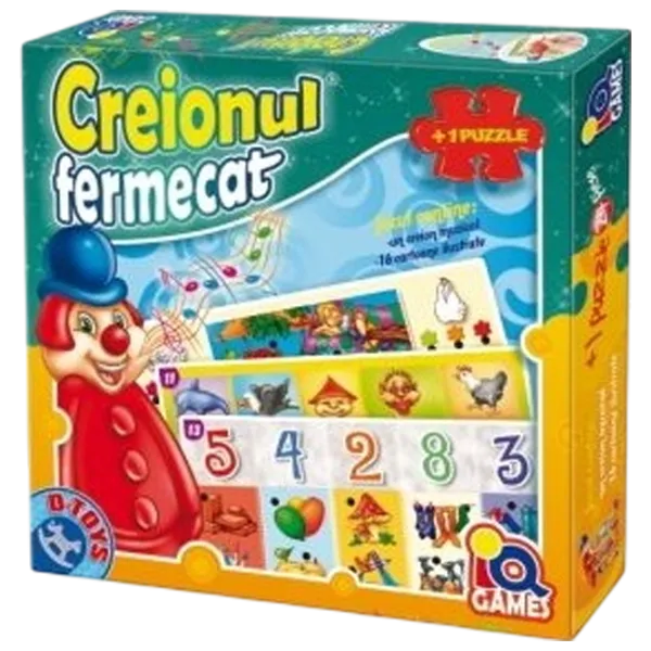 Joc de masă D-TOYS Enchanted Pencil + Puzzle 24pcs 4+/ Dezvoltare photo 1