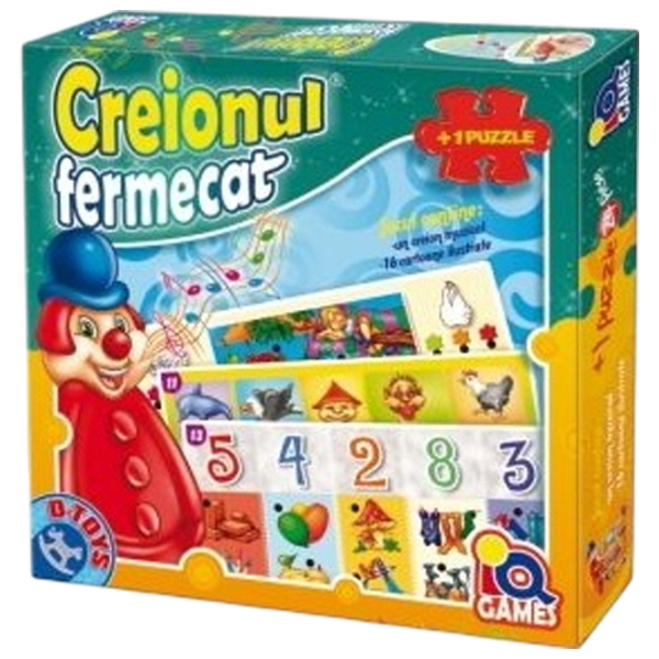 Joc de masă D-TOYS Enchanted Pencil + Puzzle 24pcs 4+/ Dezvoltare photo 1